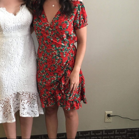 Molly Bracken Printed Wrap Dress - Picture 7 of 7